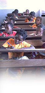 children in a classroom