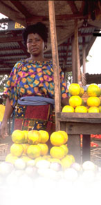 woman at marketplace